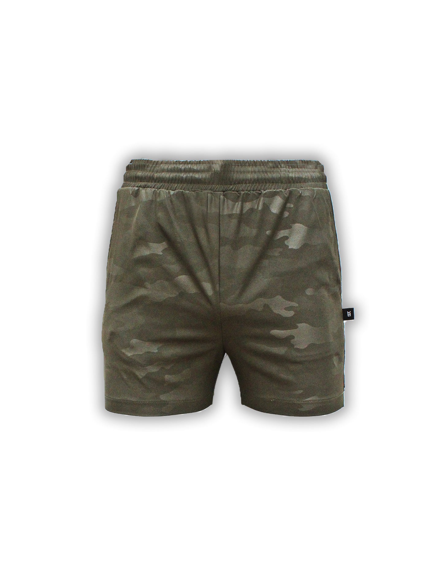 CAMOUFLAGE SPORT SHORT.